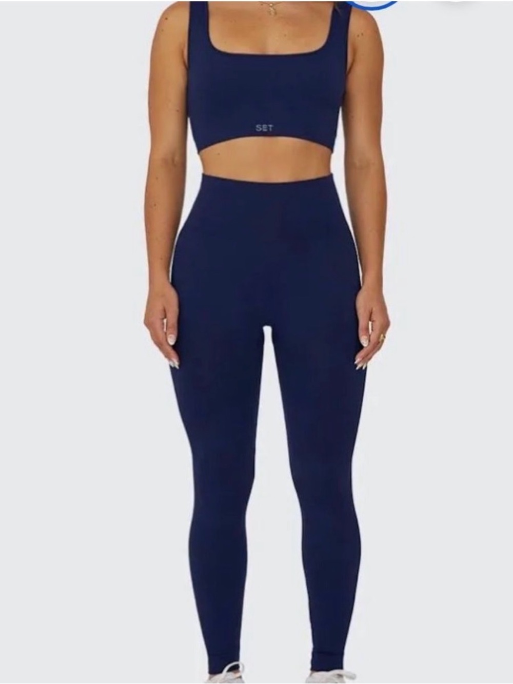 SET active sculpt flex twilight blue leggings